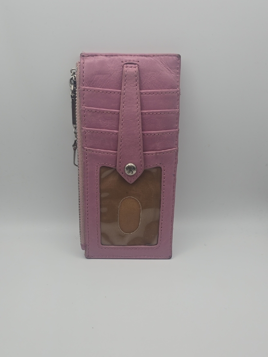 HOBO Accessories - Hobo Pink & Silver Hardware Double ID/Cardholder W/ Coin Compartment (GOOD)💗
